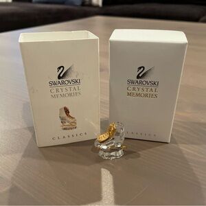 ❌SOLD❌ Vintage Swarovski Crystal Memories - Ice Skate - complete gift box